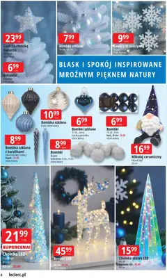 Pogląd oferty "E.Leclerc Gazetka - Kłodzko" - ważna od 12.11.2025 | Strona: 8 | Produkty: Choinka