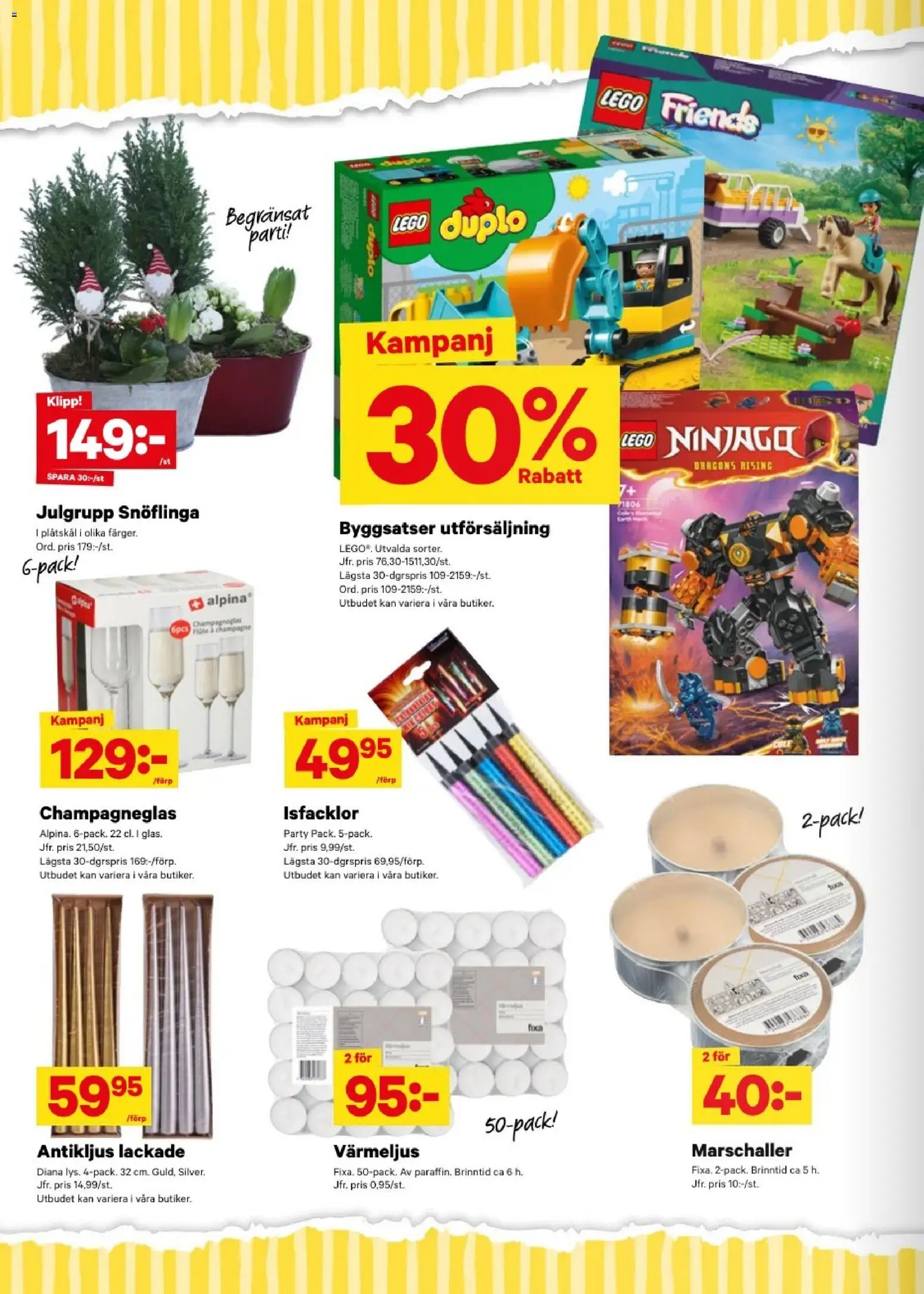 City Gross reklamblad aktuell från 22.12.2025 | Sida: 6 | Produkter: Champagne, Värmeljus