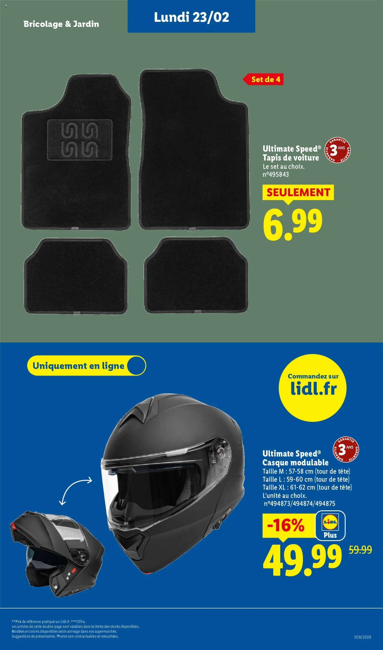 {H1} | Page: 59 | Produits: Tapis, Casque