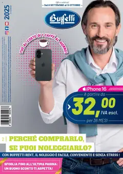 Anteprima del volantino Volantino Buffetti	 valido a partire dal 08.09.2025