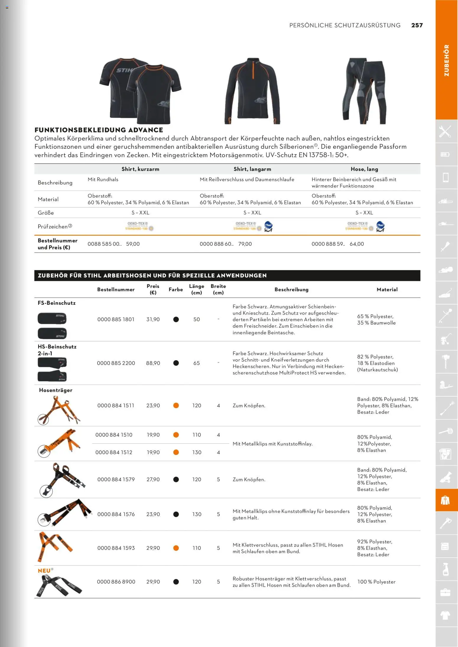 STIHL Katalog – gültig ab 01.01.2026 | Seite: 257