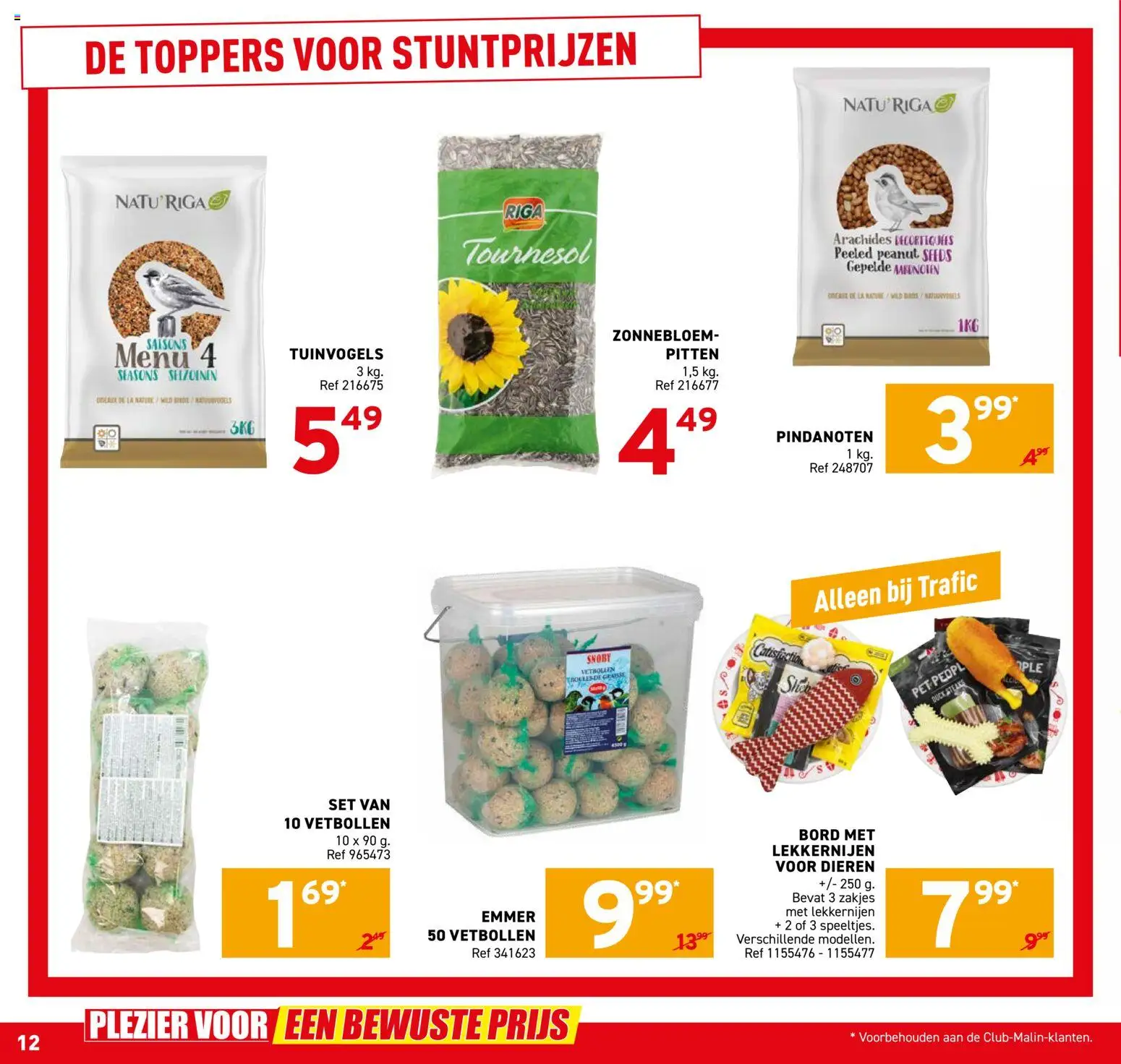 {H1} | Pagina: 12 | Producten: Pindanoten, Pet, Pitten, Bord