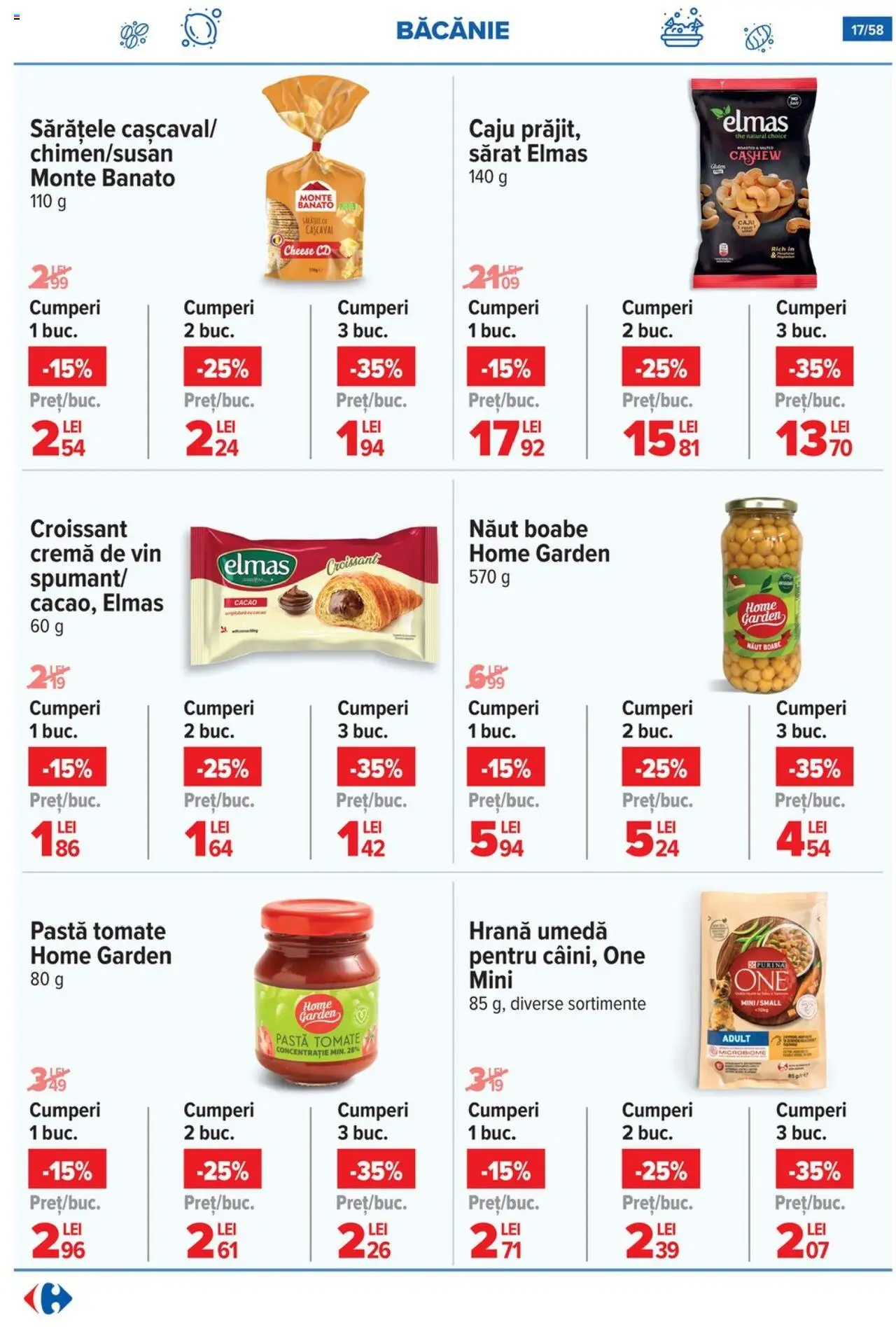 Catalog Carrefour – valabil de la 06.08.2025 | Pagină: 18 | Produse: Cașcaval, Vin, Caju, Cacao