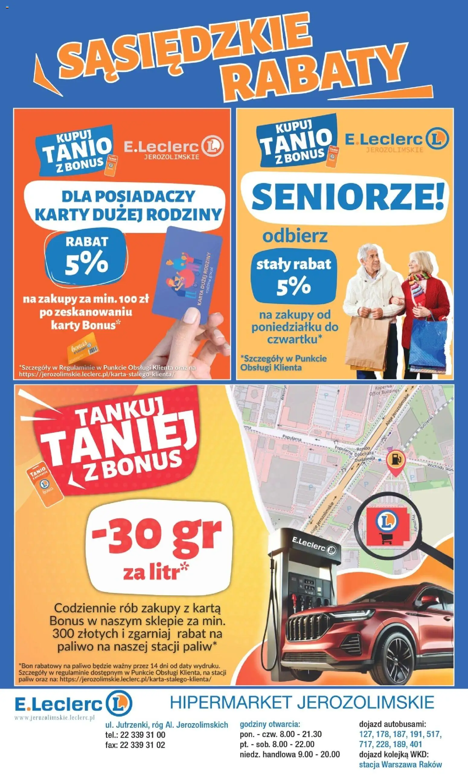 E.Leclerc Gazetka - Warszawa Jerozolimskie od 25.11.2025 | Strona: 4 | Produkty: Karta
