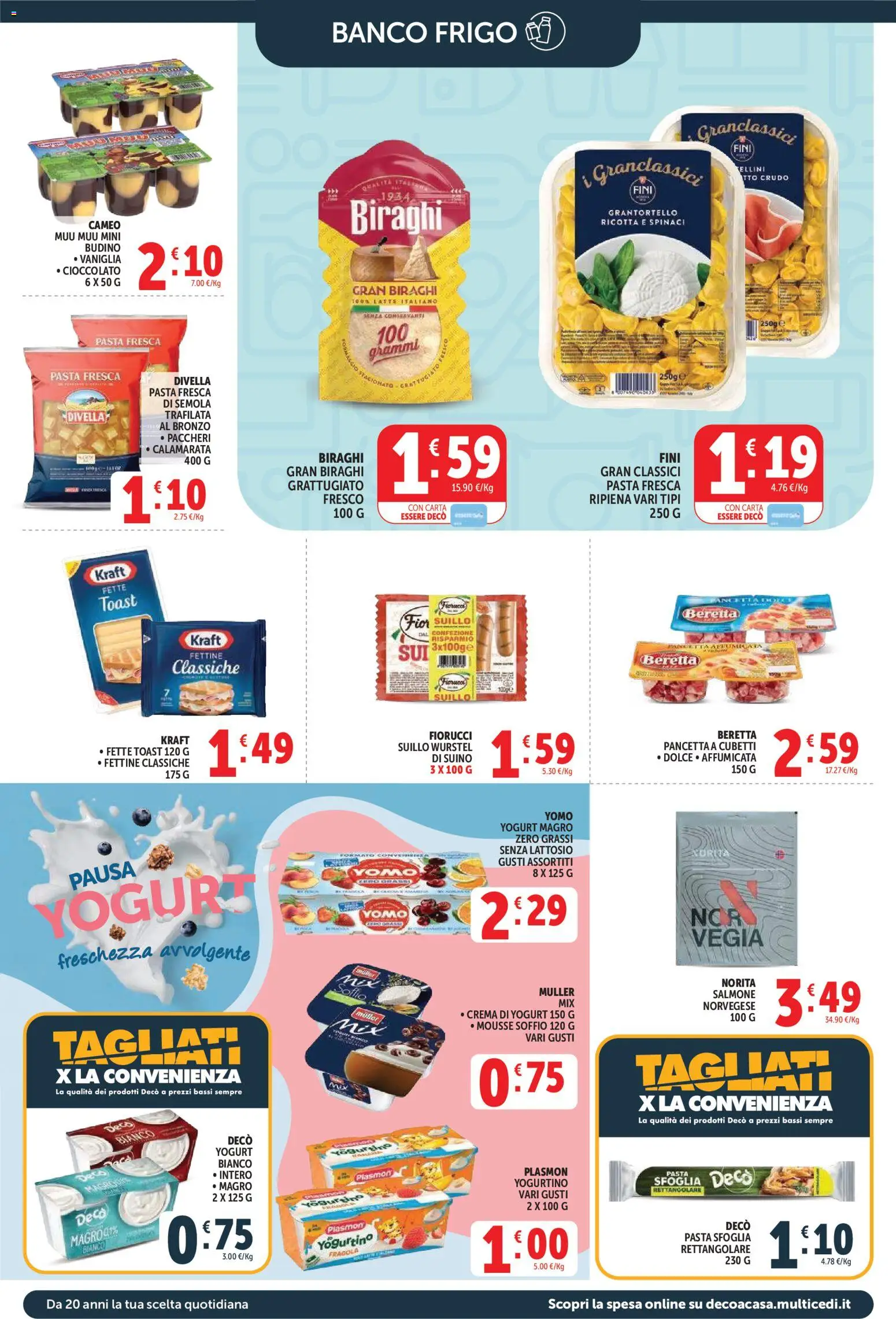 Volantino Decò del 09.04.2026 | Pagina: 6 | Prodotti: Crema, Cioccolato, Pancetta, Paccheri