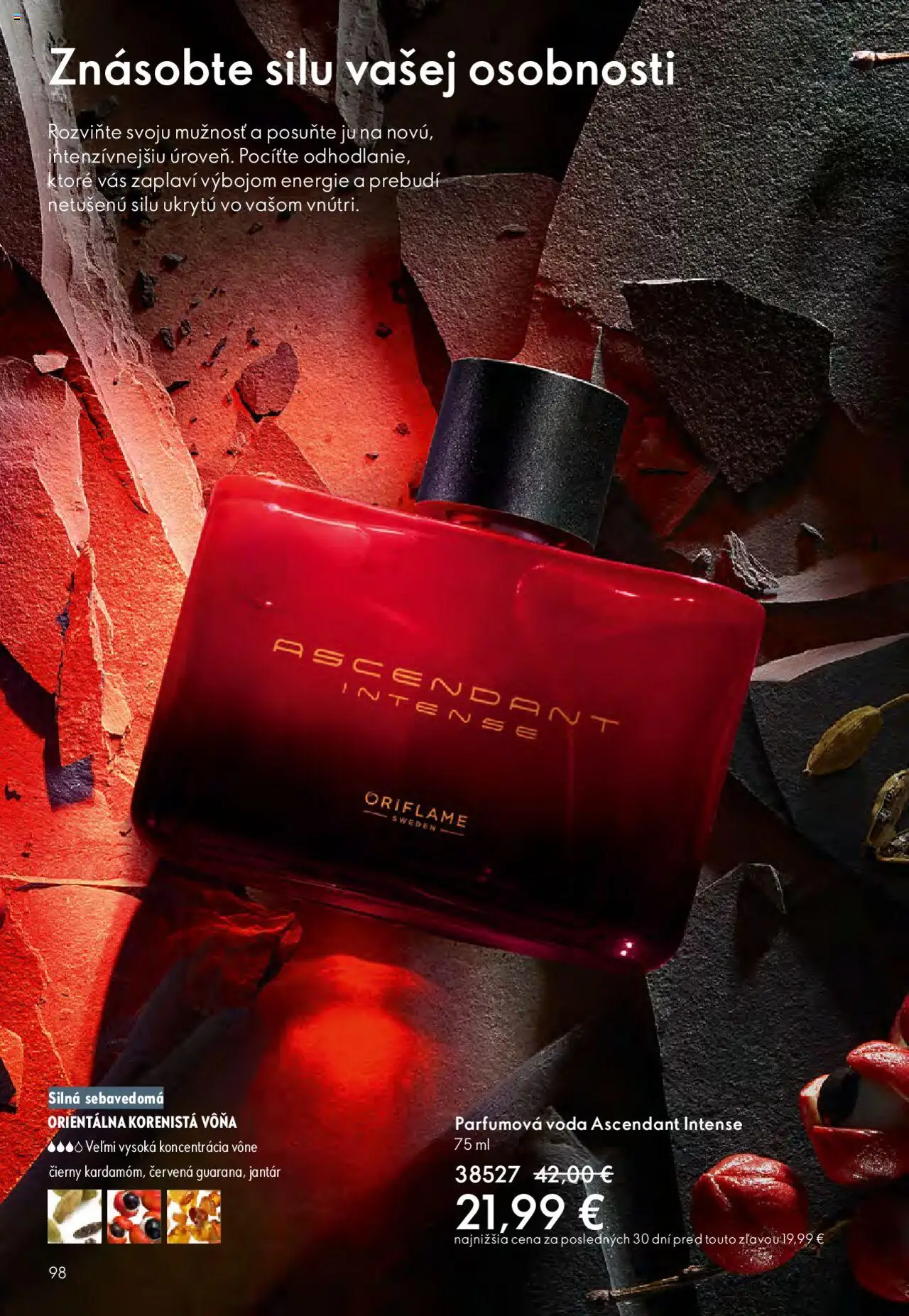 Katalóg Oriflame 13 2025 │ platný od 07.09.2025 | Strana: 98 | Produkty: Voda