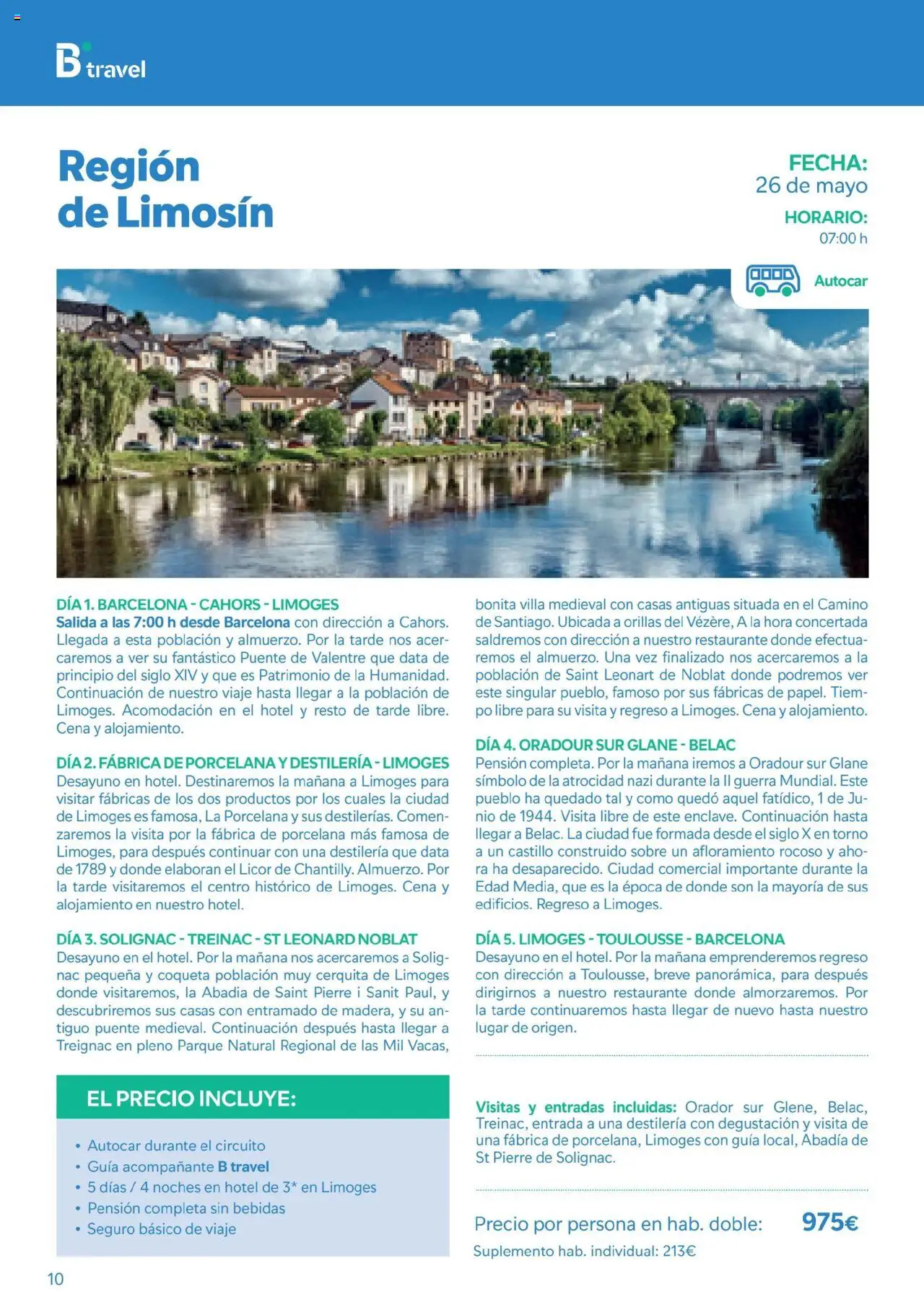 B the travel brand Viatges i Excursions │ válido desde el 01.05.2025 | Página: 10 | Productos: Licor