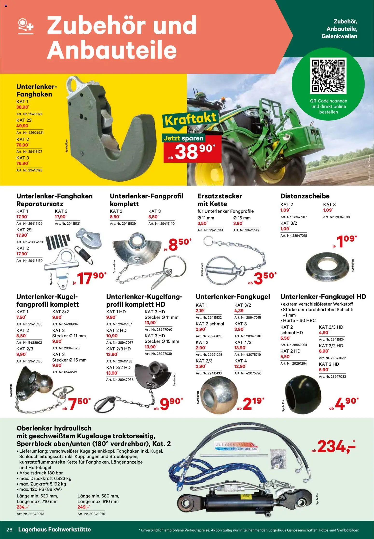 Lagerhaus Verschleißteile & Zubehör gültig ab 01.01.2026 | Seite: 26