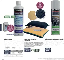 Texam - Prévisualisation de Texam catalogue 2026 valide à partir de 02.02.2026 | Page: 110 | Produits: Parfum, Eponge, Portes