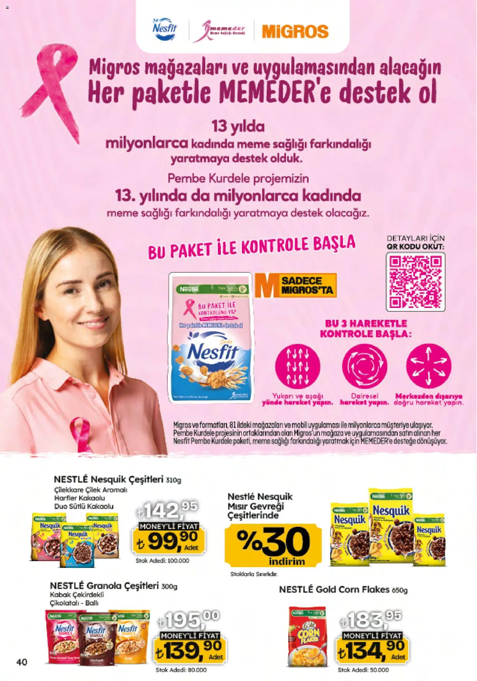 Migros Katalog - Migroskop - 23.10.2025 tarihinden itibaren geçerlidir | Sayfa: 40 | Ürünler: Süt, Baharat, Patates, Mısır
