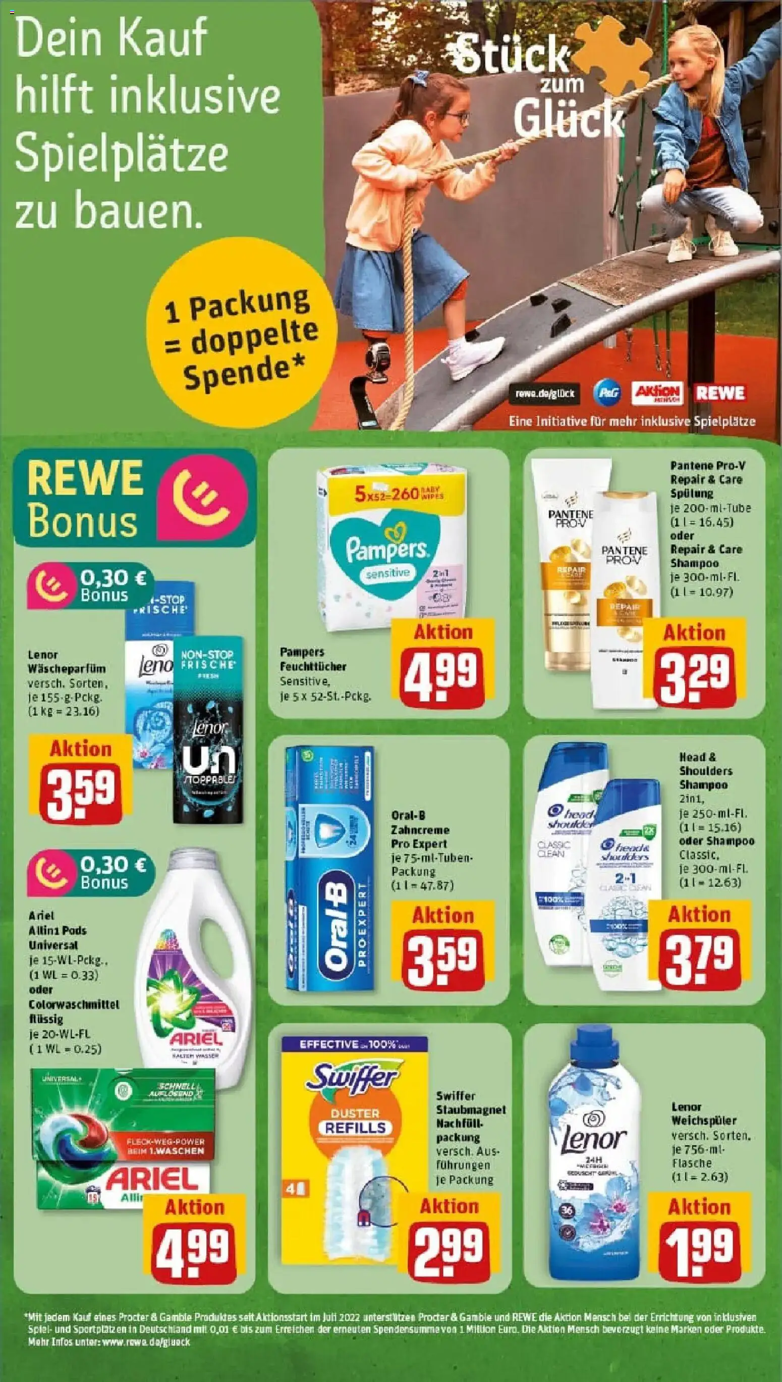 Rewe prospekt Dortmund	 – gültig ab 26.01.2026 | Seite: 23 | Produkte: Spiel, Head & shoulders, Shampoo, Swiffer