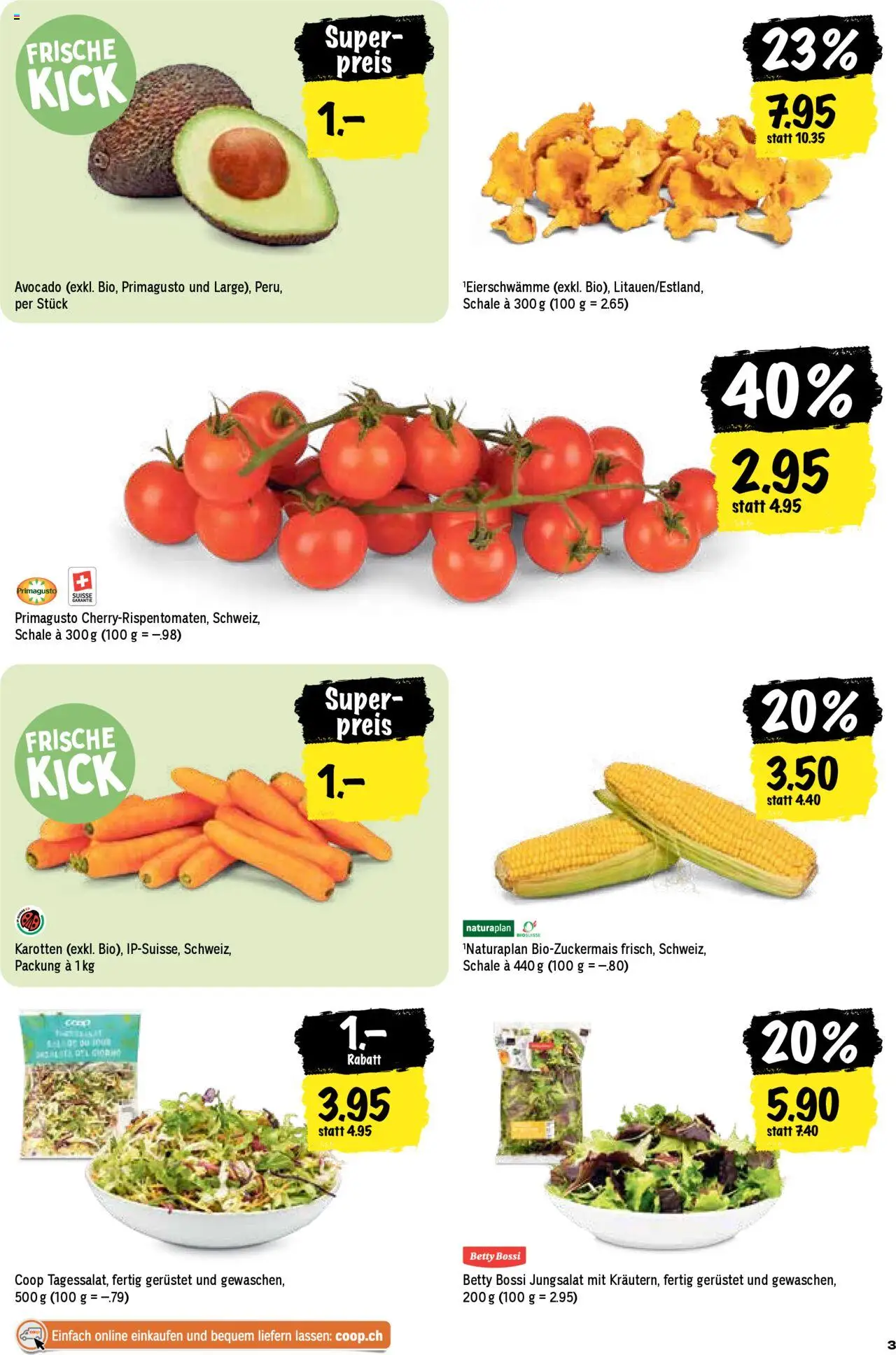Coop Aktionen ab 21.08.2025 | Seite: 3 | Produkte: Avocado