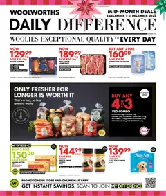 Woolworths specials catalogue – valid from 08.12.2025