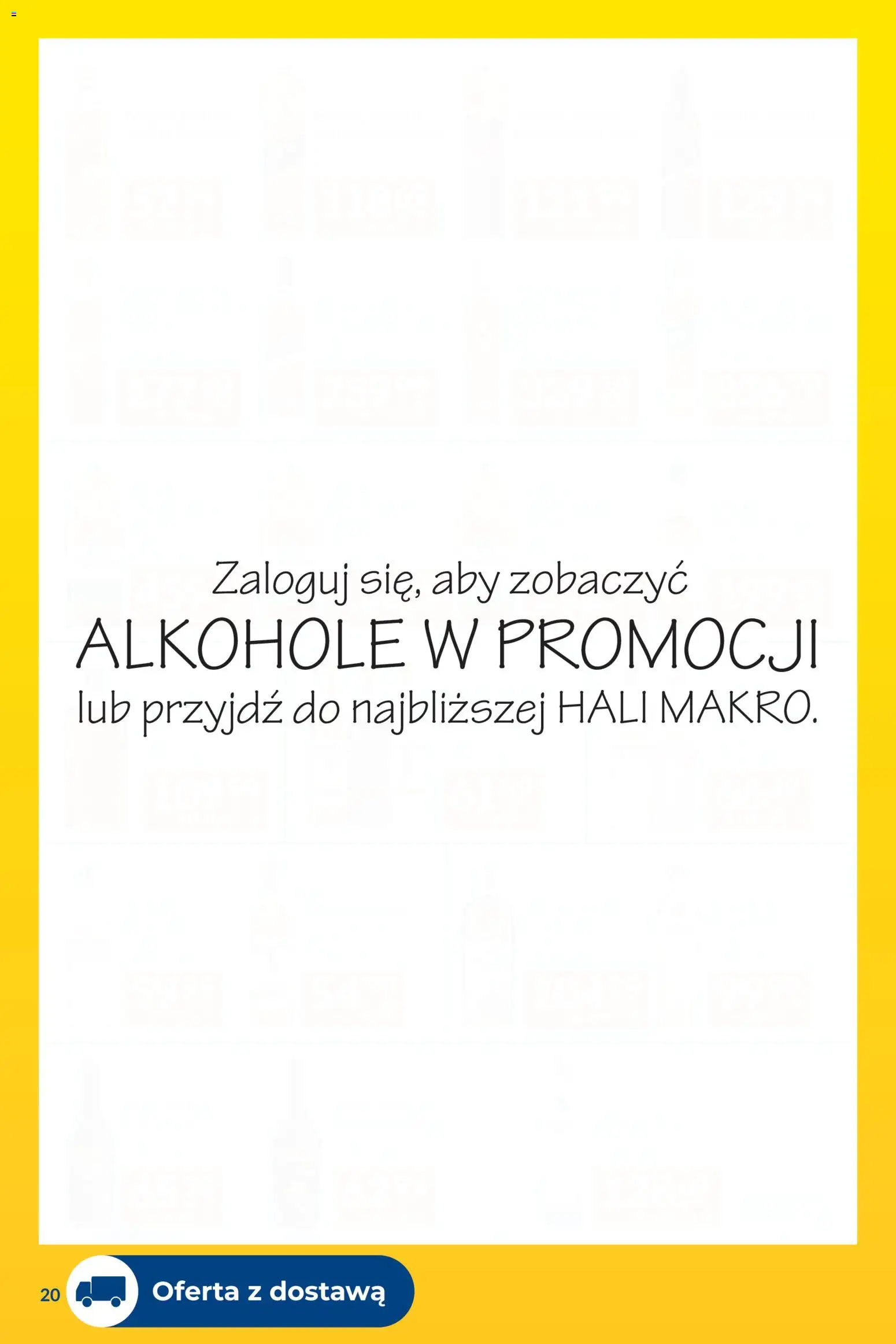 Makro gazetka - Dostawy dla gastronomii od 03.04.2026 | Strona: 20