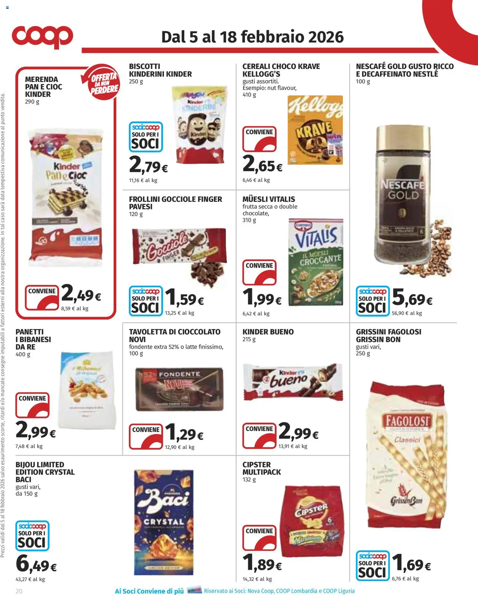 Volantino COOP del 05.02.2026 | Pagina: 20