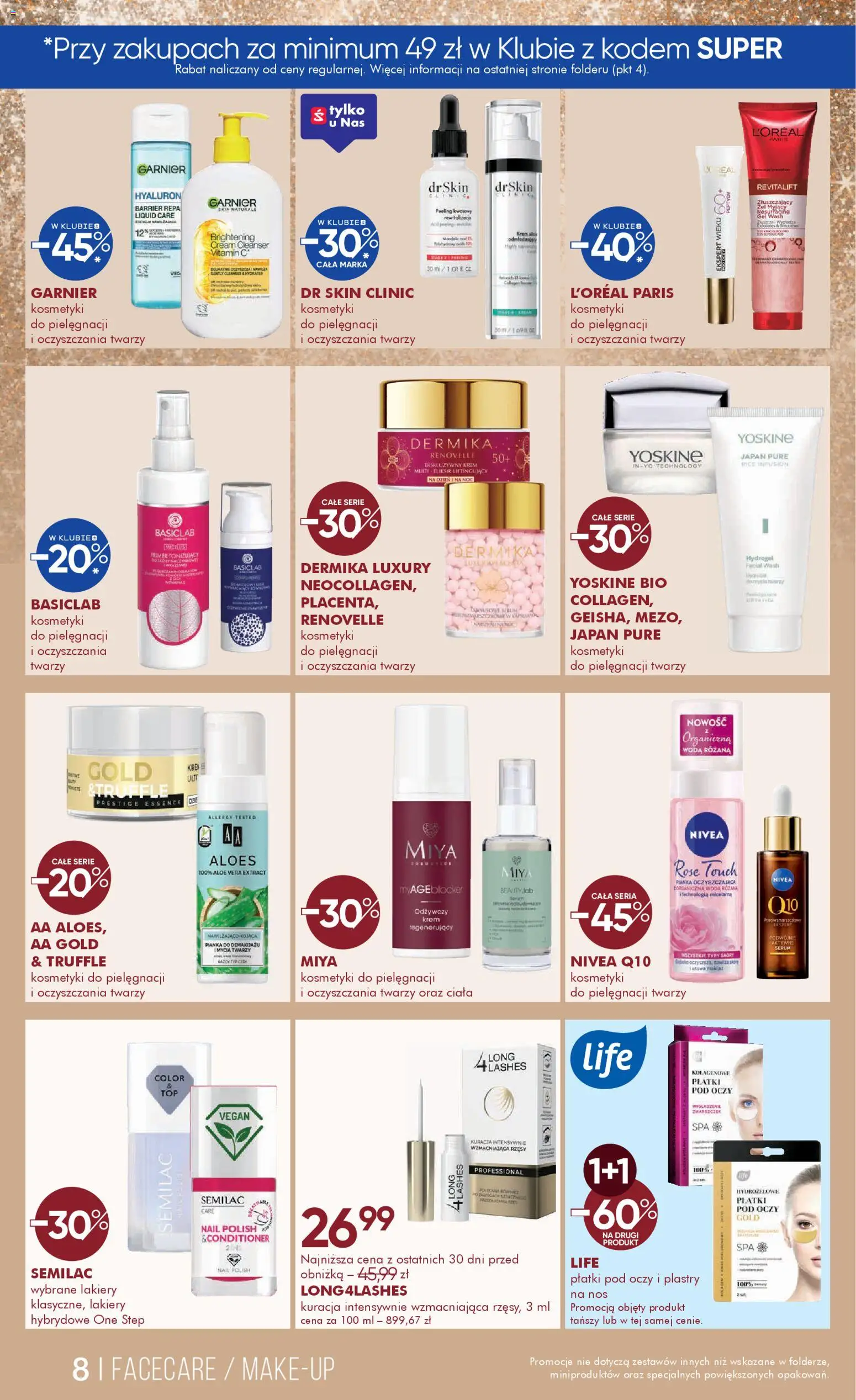 Super-pharm Gazetka od 27.12.2025 | Strona: 8 | Produkty: Aloes, Peeling, Lakiery, Płatki