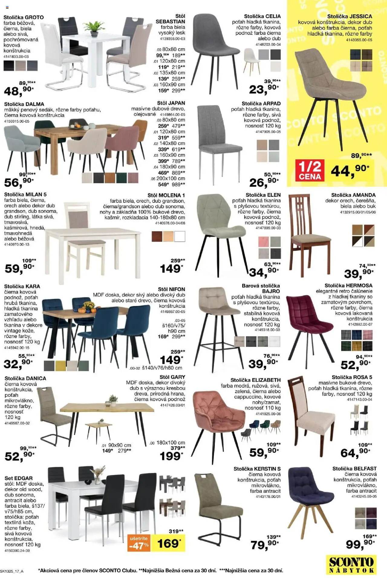 Nové Sconto nábytok akcie – leták je platný od 15.10.2025 | Strana: 17
