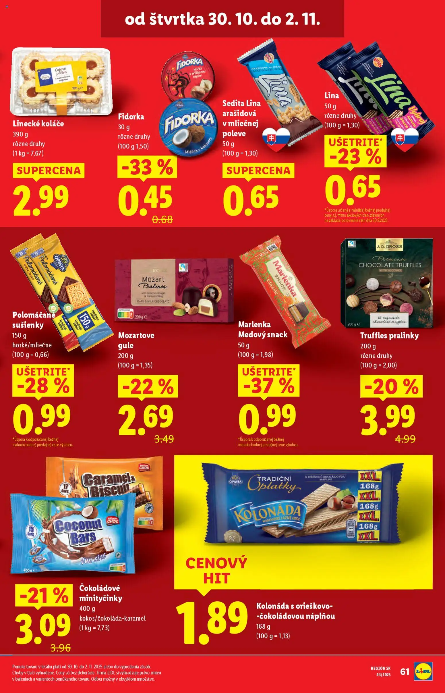 Nové Lidl akcie – leták je platný od 27.10.2025 | Strana: 69 | Produkty: Airpods, Iphone, Marlenka