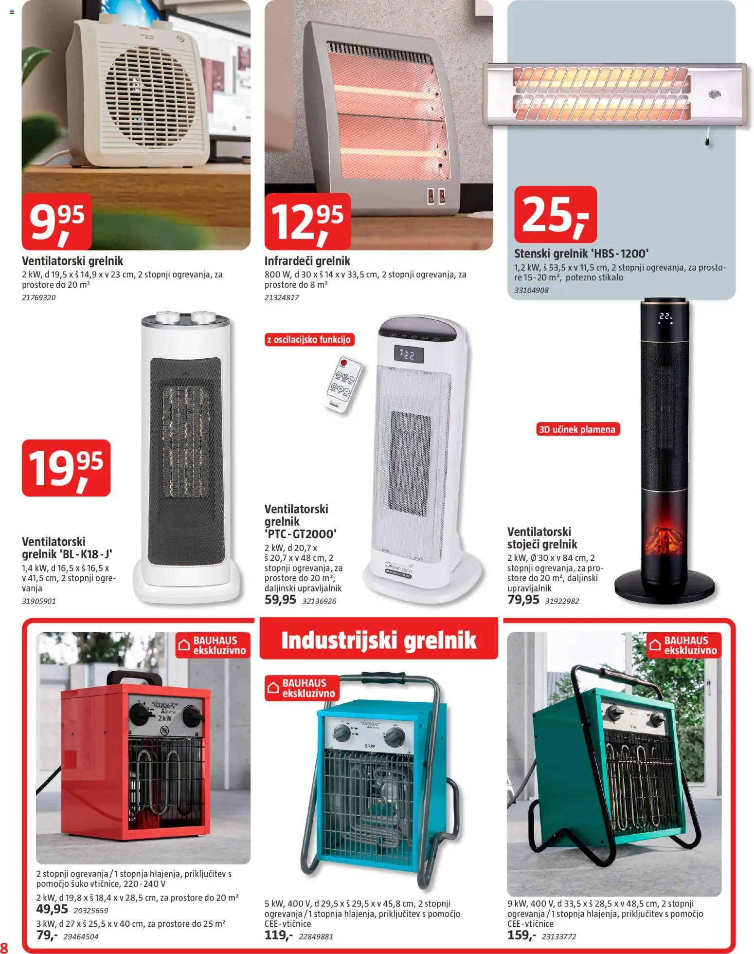 Novi Bauhaus katalog ponudbe – veljaven od 06.11.2025 | Stran: 8