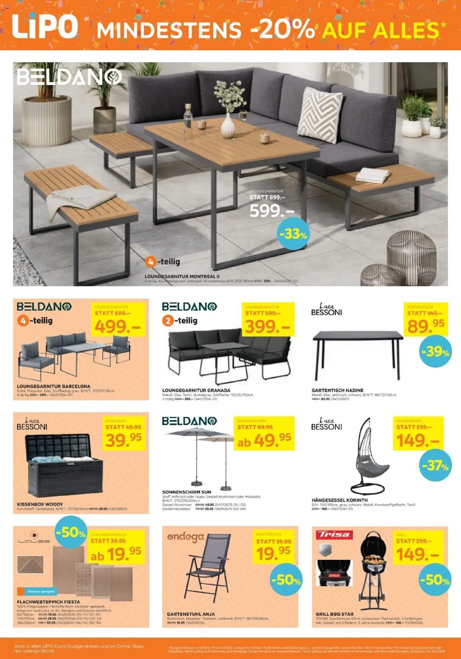 Lipo aktionen – gültig ab 24.03.2026 | Seite: 2 | Produkte: Grill