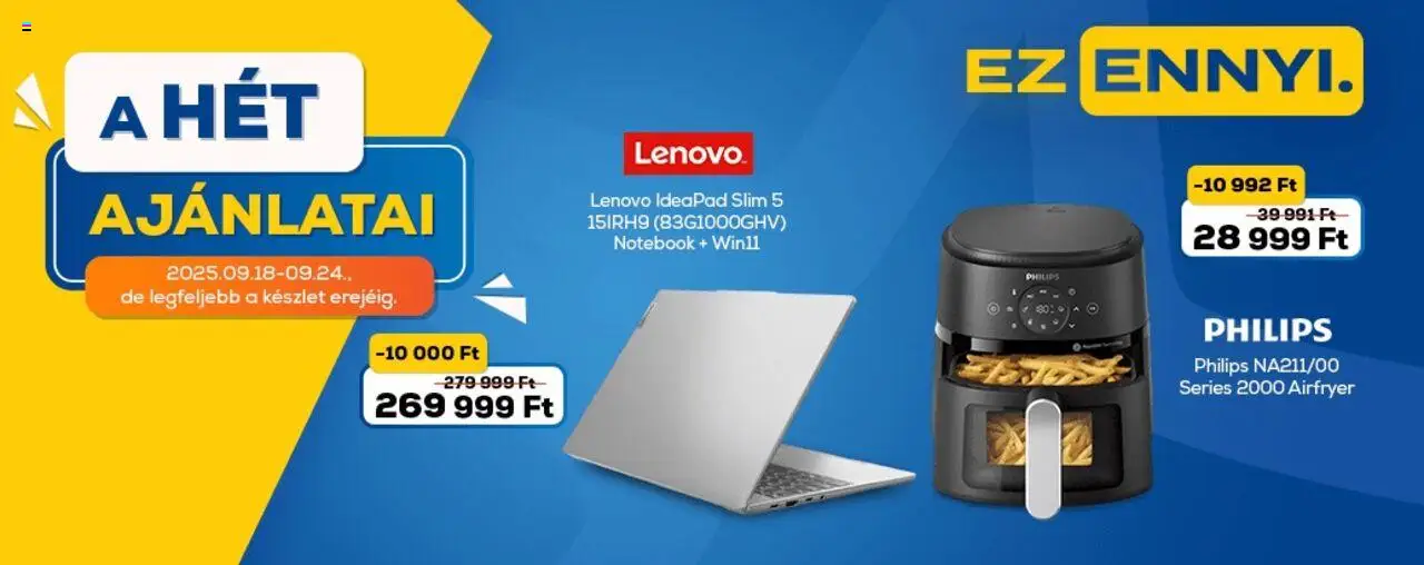 Euronics akciós ujság - amely érvényes a következő dátumtól: 18.09.2025 | Oldal: 4