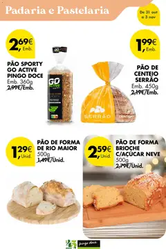 Pré-visualização PÃO DE FORMA BRIOCHE C/AÇÚCAR NEVE, Pão de forma Brioche com Açúcar Neve, 500g válido de 31.10.2025 | Página: 8