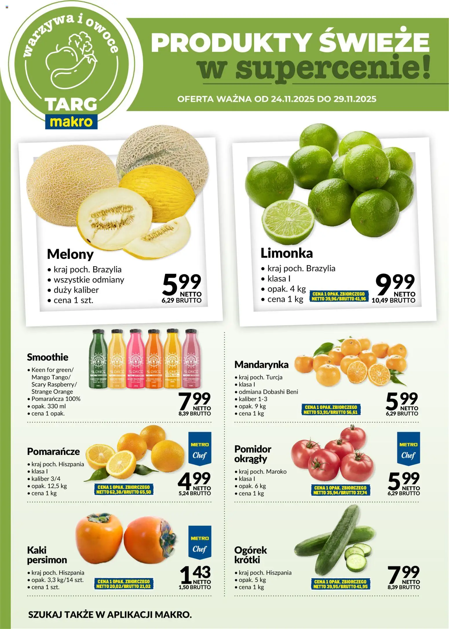 Makro Gazetka - Oferta świeża w super cenach od 24.11.2025 | Strona: 5