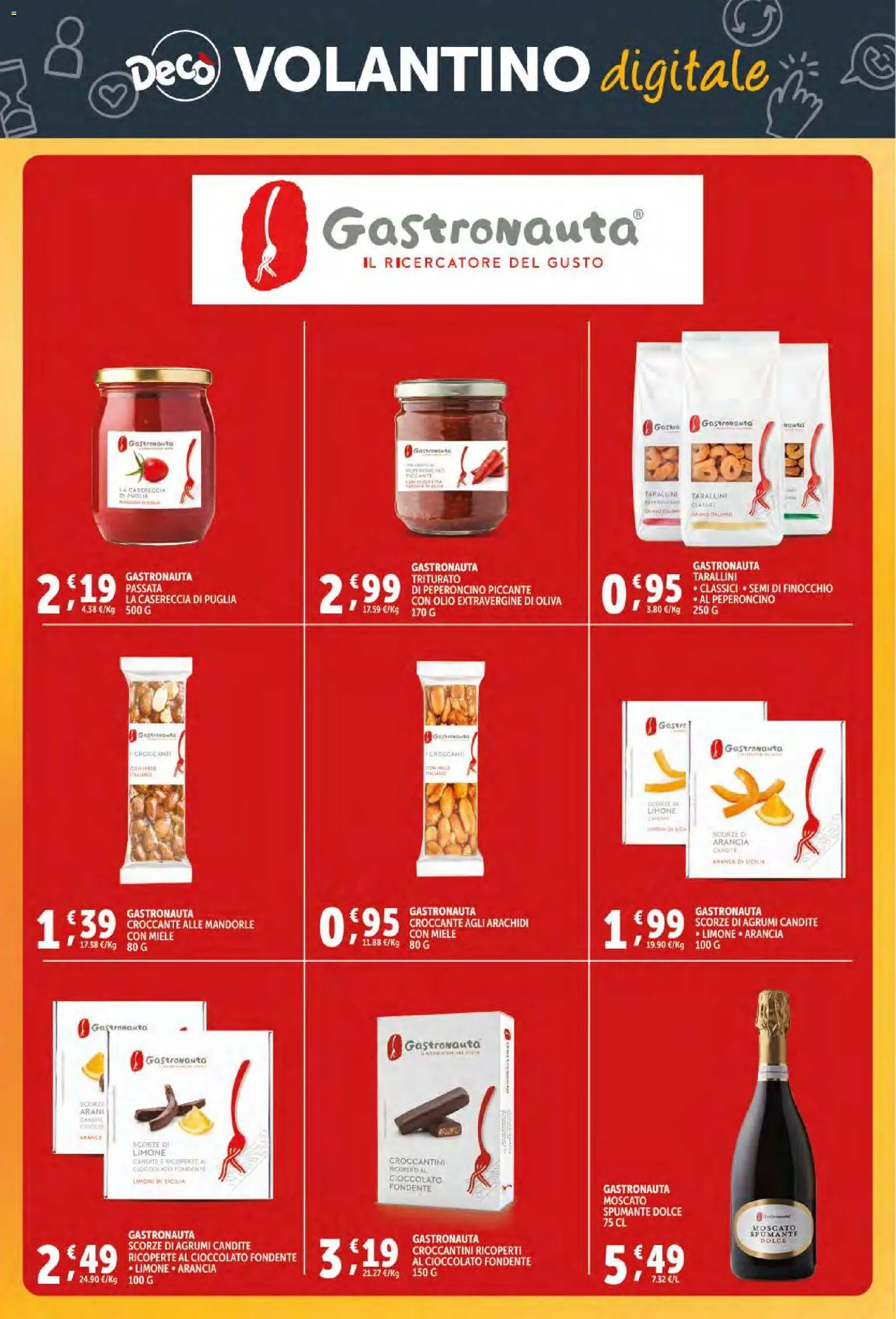 Volantino Decò del 04.12.2025 | Pagina: 44 | Prodotti: Arance, Limone, Olio, Arancia