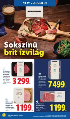 Hatherwood Sertéscomb szeletek ke-nyérbundában, 200 g; 1 kg = 5995 Ft - amely érvényes a következő dátumtól: 12.03.2026 | Oldal: 34