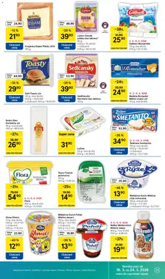 Náhled letáku Sedlčanský Hermelín bez laktózy, 100 g od 18.03.2026 | Strana: 25 | Produkty: Lučina, Omega, Eidam, Mozzarella