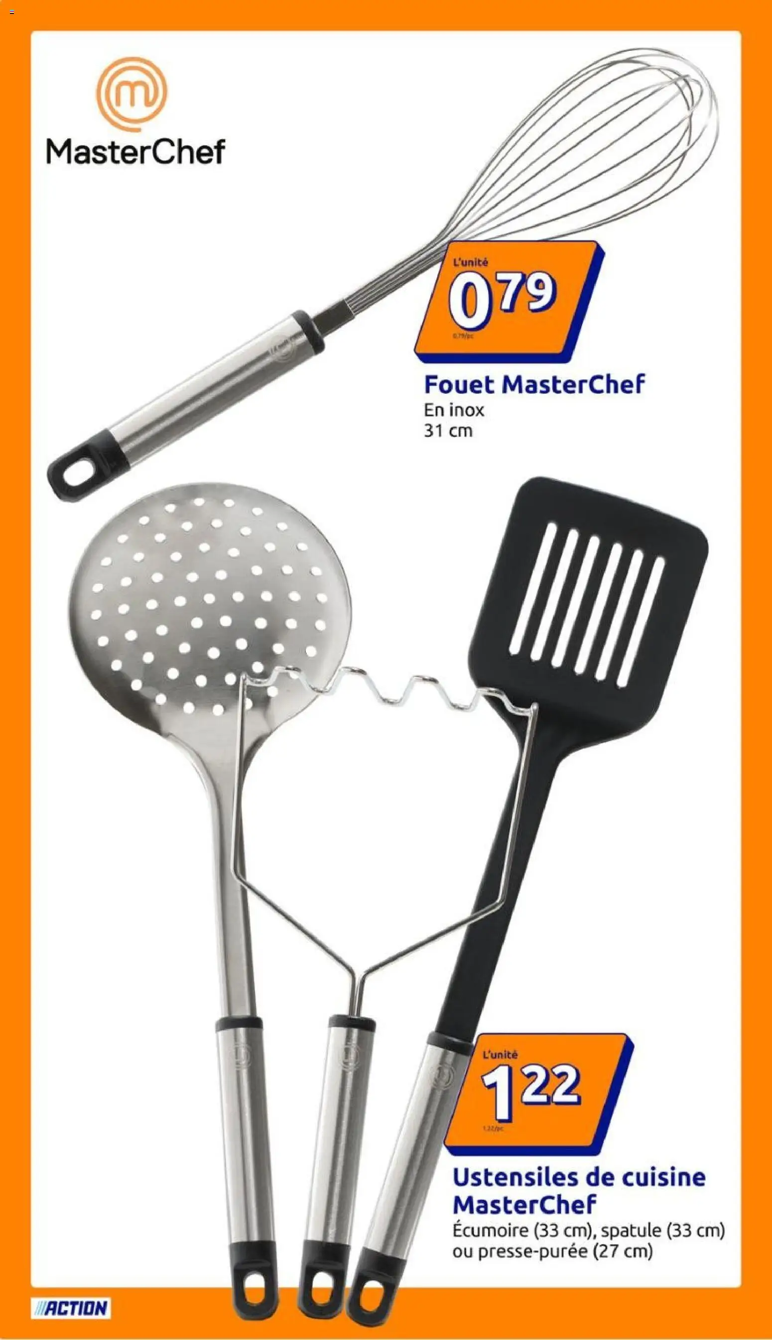 {H1} | Page: 14 | Produits: Écumoire, Spatule