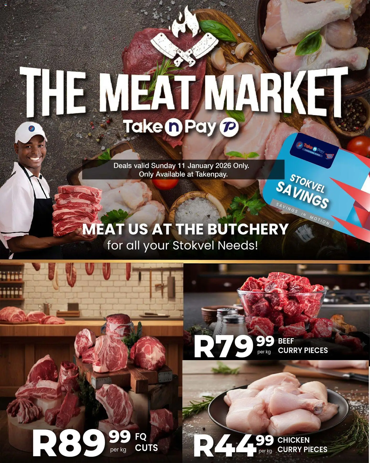 New Take n Pay catalogue – valid from 11.01.2026 | Page: 9 | Products: Chicken, Beef