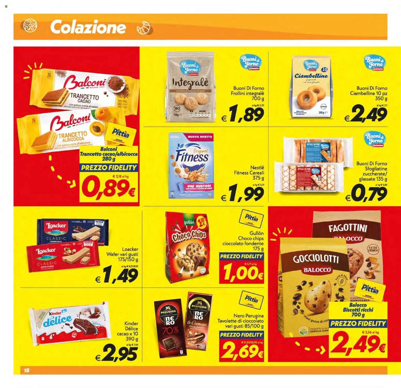Volantino SuperConveniente del 13.01.2026 | Pagina: 18 | Prodotti: Crema, Cereali, Biscotti, Cacao