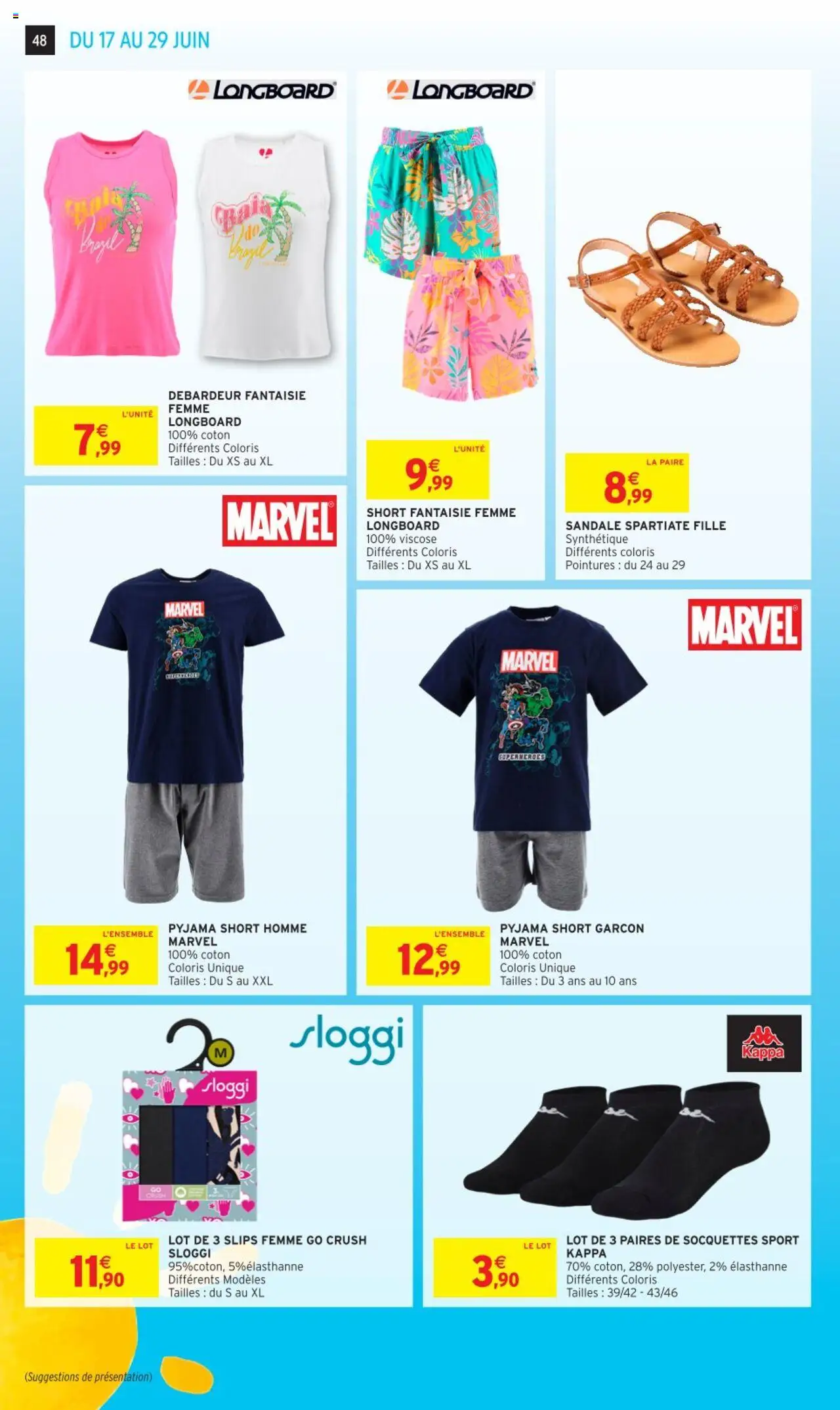  | Page: 48 | Produits: Coton, Enveloppe, Oreiller, Gants