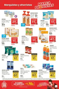 Vista previa Eroski - Para un xaneiro máis lixeiro válido desde el 05.01.2026 | Página: 3 | Productos: Queso, Pan, Lavavajillas, Caja