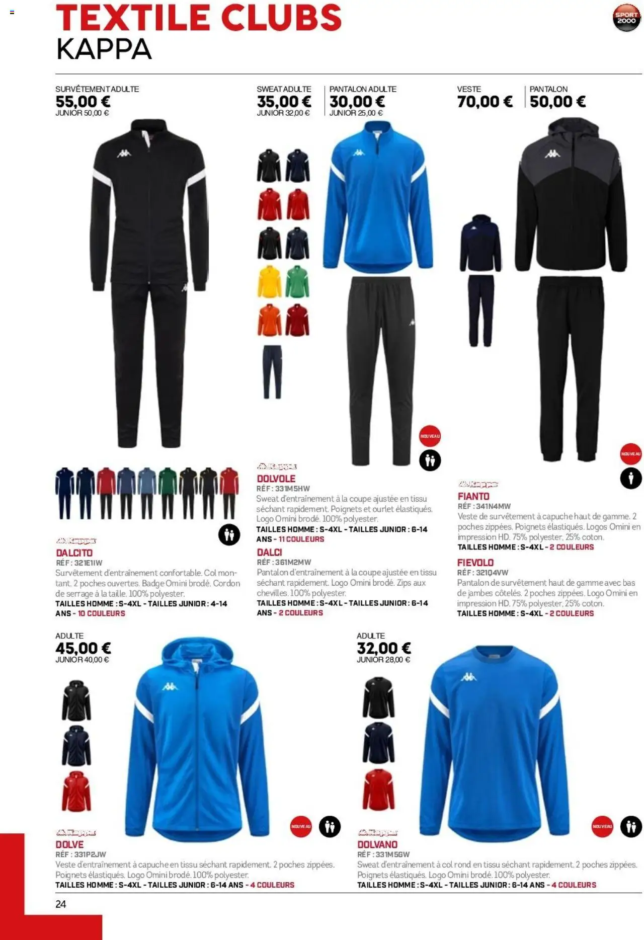 {H1} | Page: 24 | Produits: Veste, Pantalon