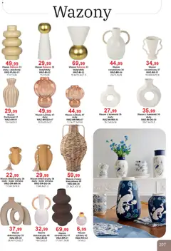 Pogląd oferty "Bodzio Katalog" - ważna od 01.01.2026 | Strona: 207 | Produkty: Trawy, Wazon