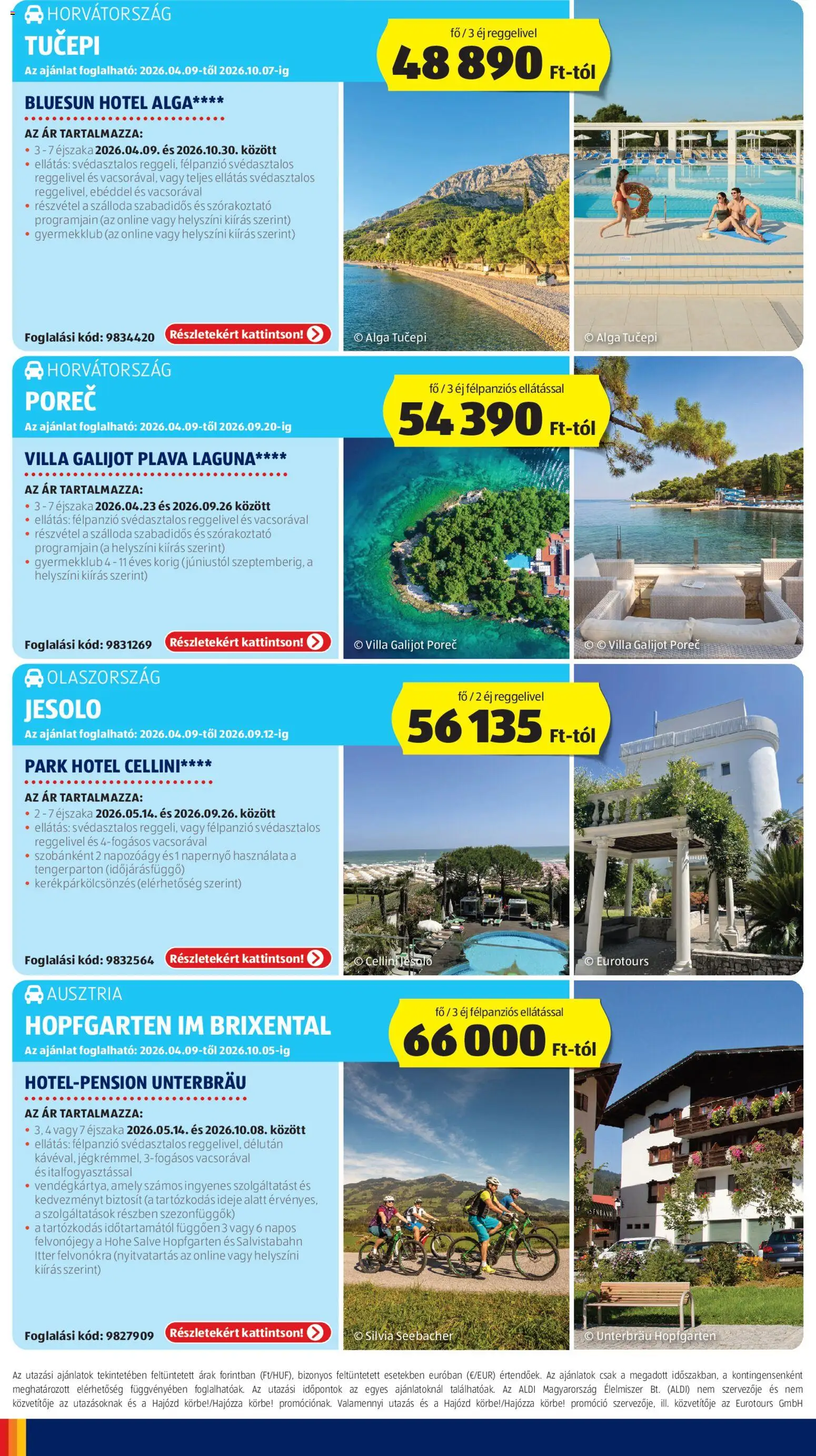 Aldi akciós ujság - amely érvényes a következő dátumtól: 09.04.2026 | Oldal: 58 | Termékek: Napozóágy, Napernyő