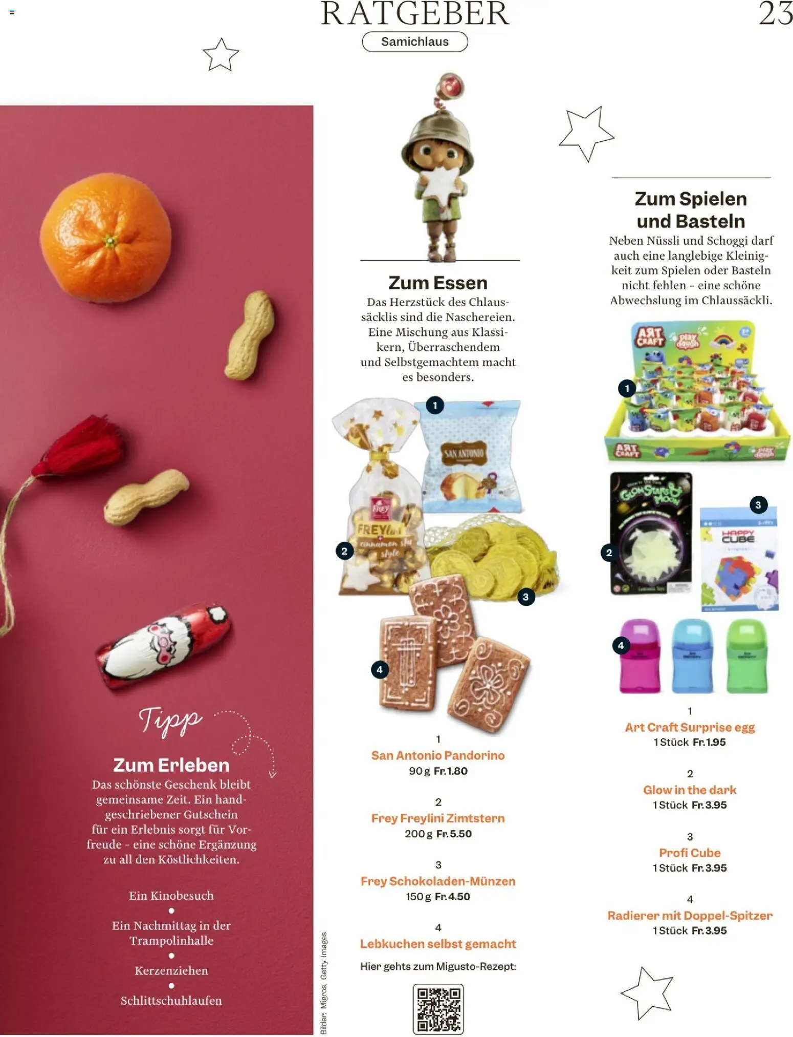 Migros Magazin – gültig ab 24.11.2025 | Seite: 23 | Produkte: Bilder
