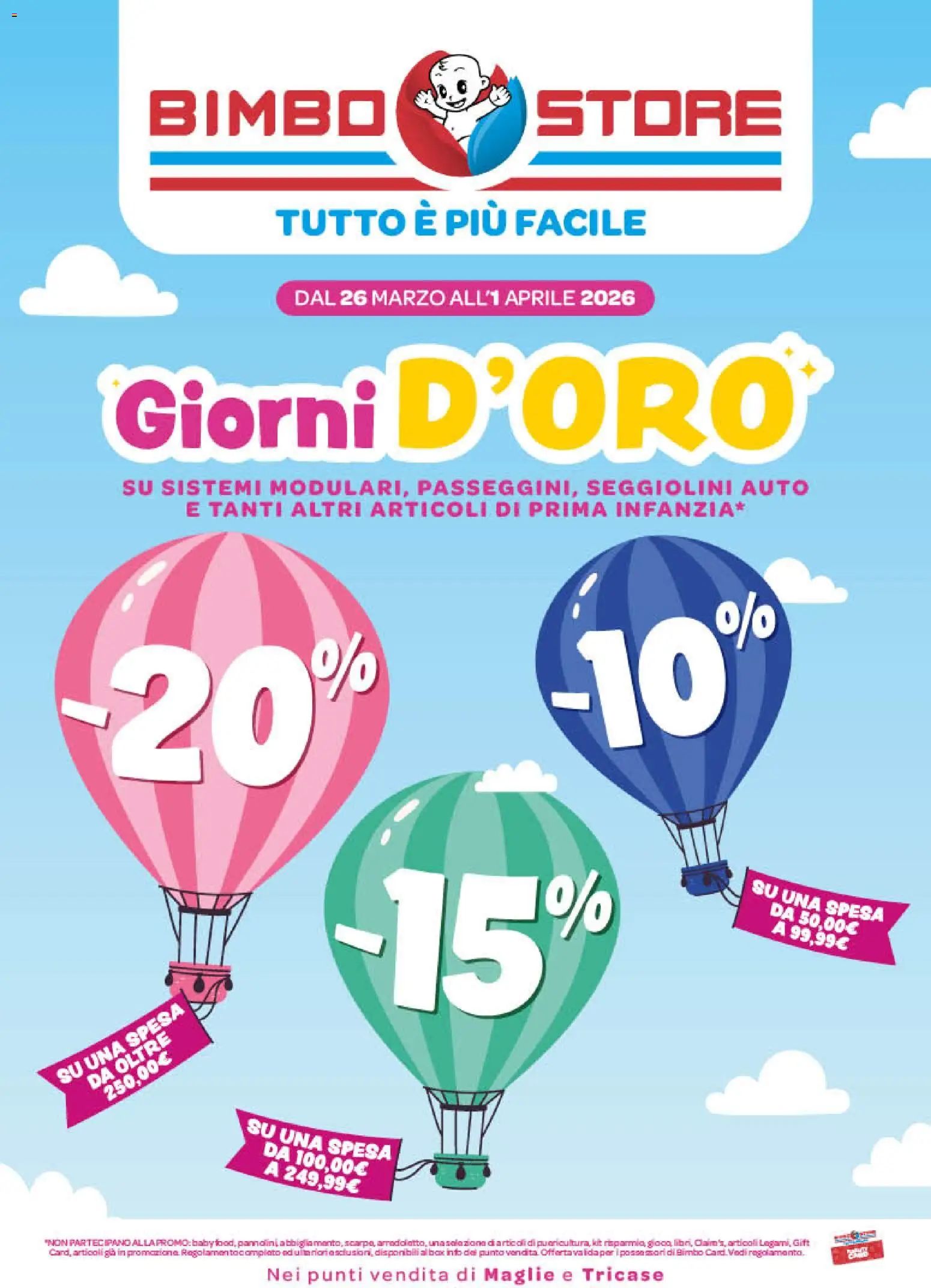 Volantino Bimbo store del 26.03.2026 | Pagina: 1 | Prodotti: Gioco