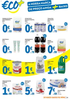 Pré-visualização E.Leclerc folheto válido de 05.03.2026 | Página: 33 | Produtos: Atum, Areia, Fraldas, Tomates