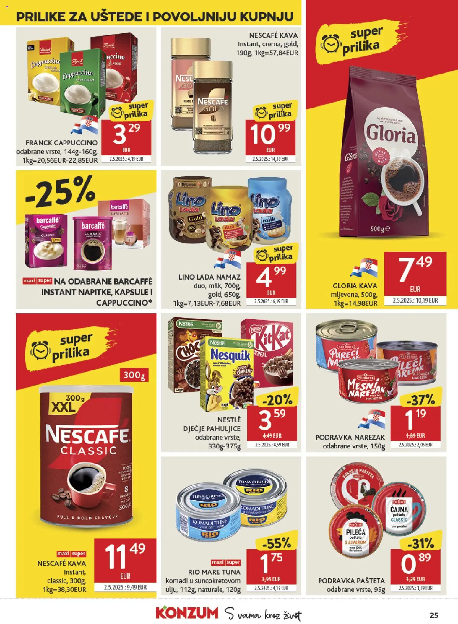 Konzum katalog | vrijedi od 29.04.2026 | Stranica: 25