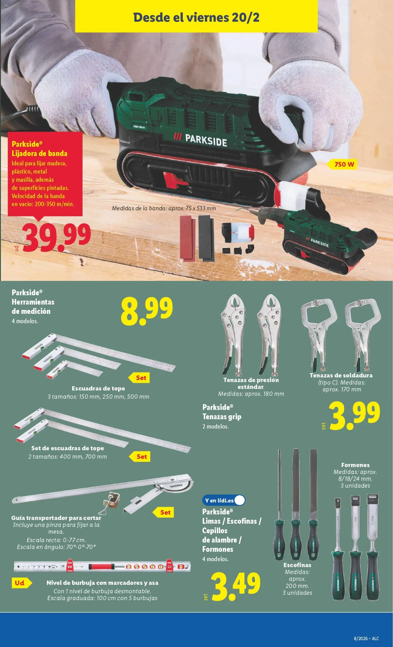 Lidl folleto de bazar │ válido desde el 16.02.2026 | Página: 23