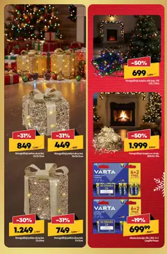Mega Maxi da svaki dom miriše na praznike - pregled Mega Maxi kataloga - važi od 04.12.2025 | Strana: 14 | Proizvode: Lampice, Baterija