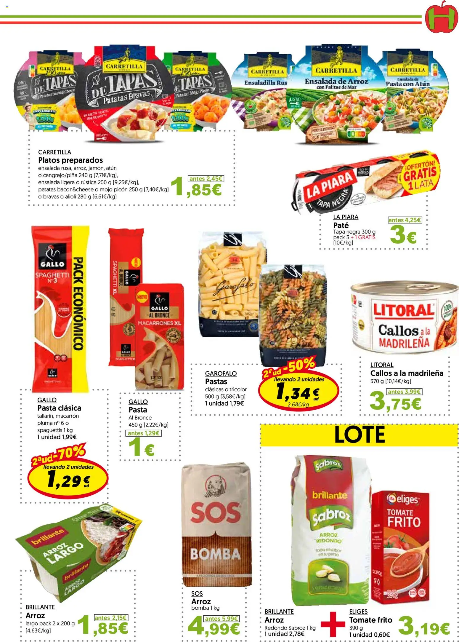 Hiper Usera folleto │ válido desde el 30.03.2026 | Página: 11 | Productos: Ensaladilla, Arroz, Pasta, Ensalada