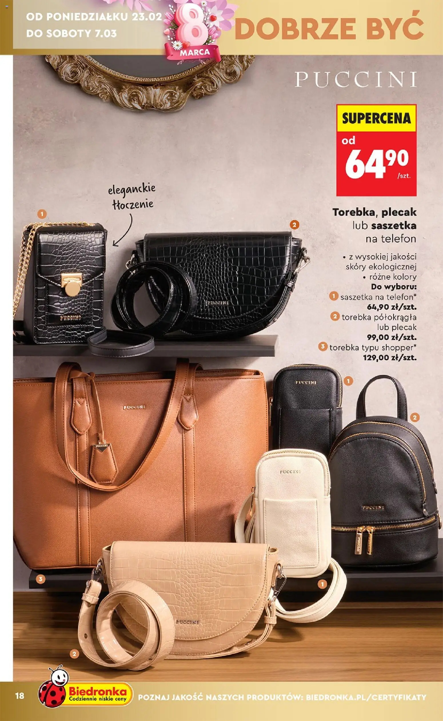 Biedronka Polsko leták - Hity i inspiracje od 21.02.2026 | Strana: 18 | Produkty: Telefon