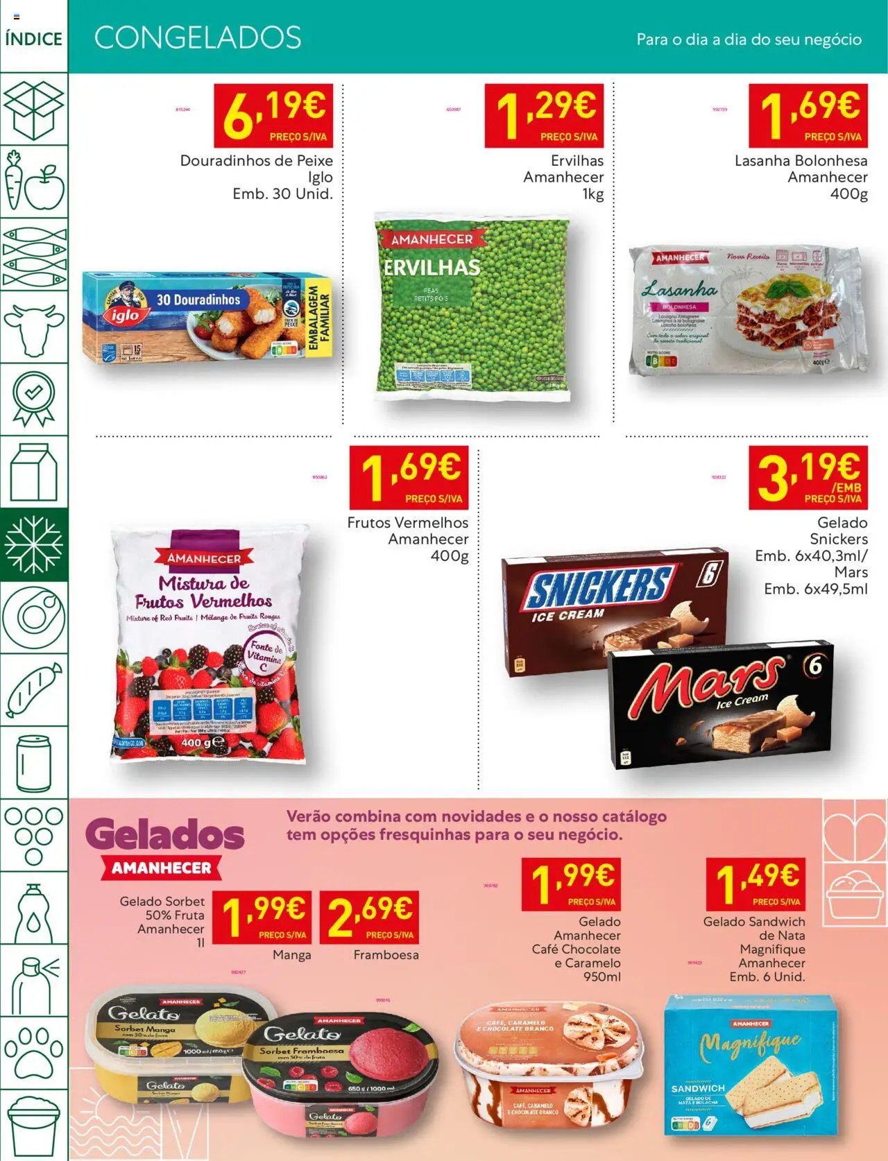 Recheio folheto │ válido de 19.08.2025 | Página: 22 | Produtos: Lasanha, Café, Chocolate, Peixe