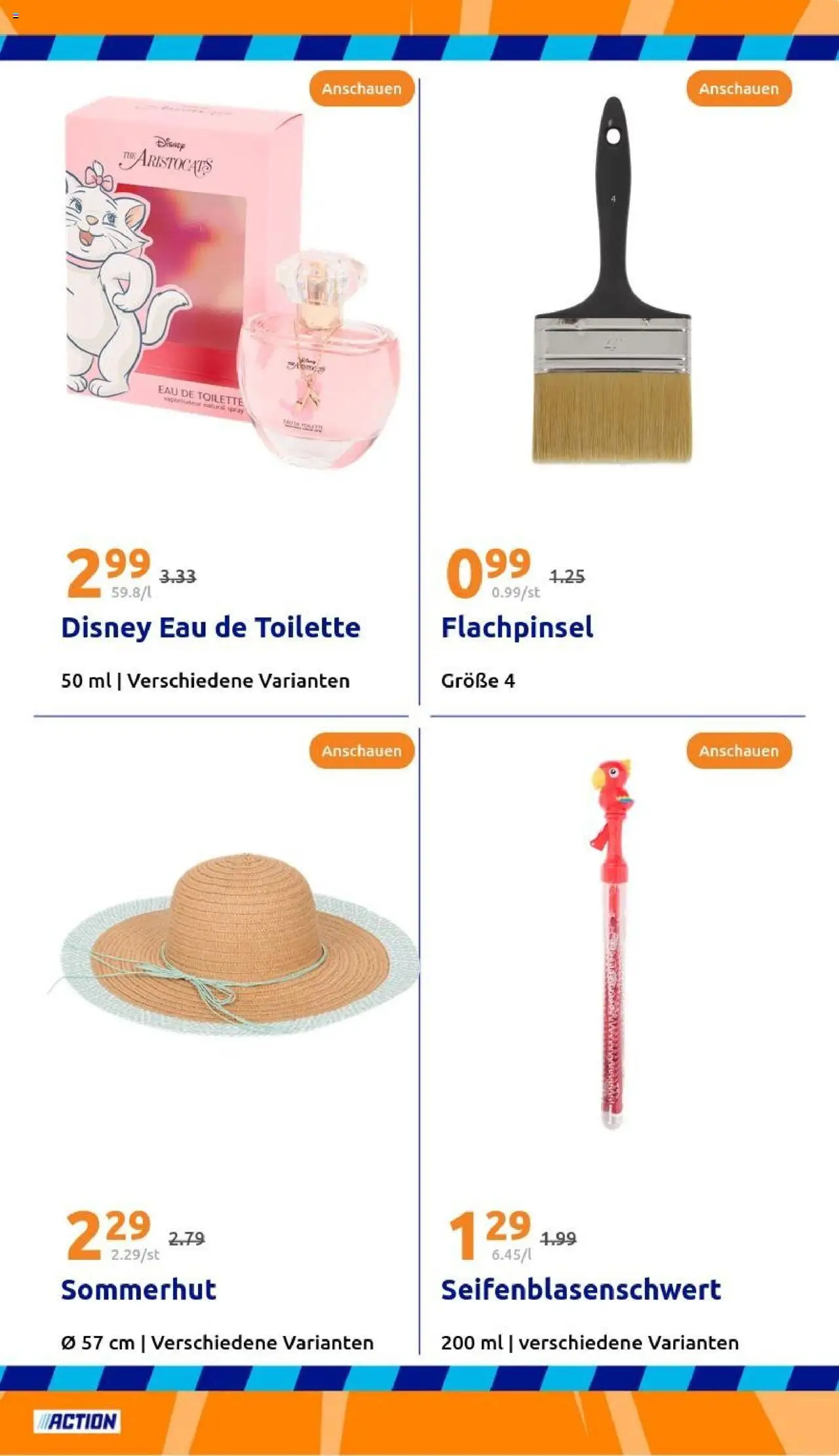 Action Flugblatt gültig ab 04.06.2025 | Seite: 27 | Produkte: Toilette, Eau de Toilette