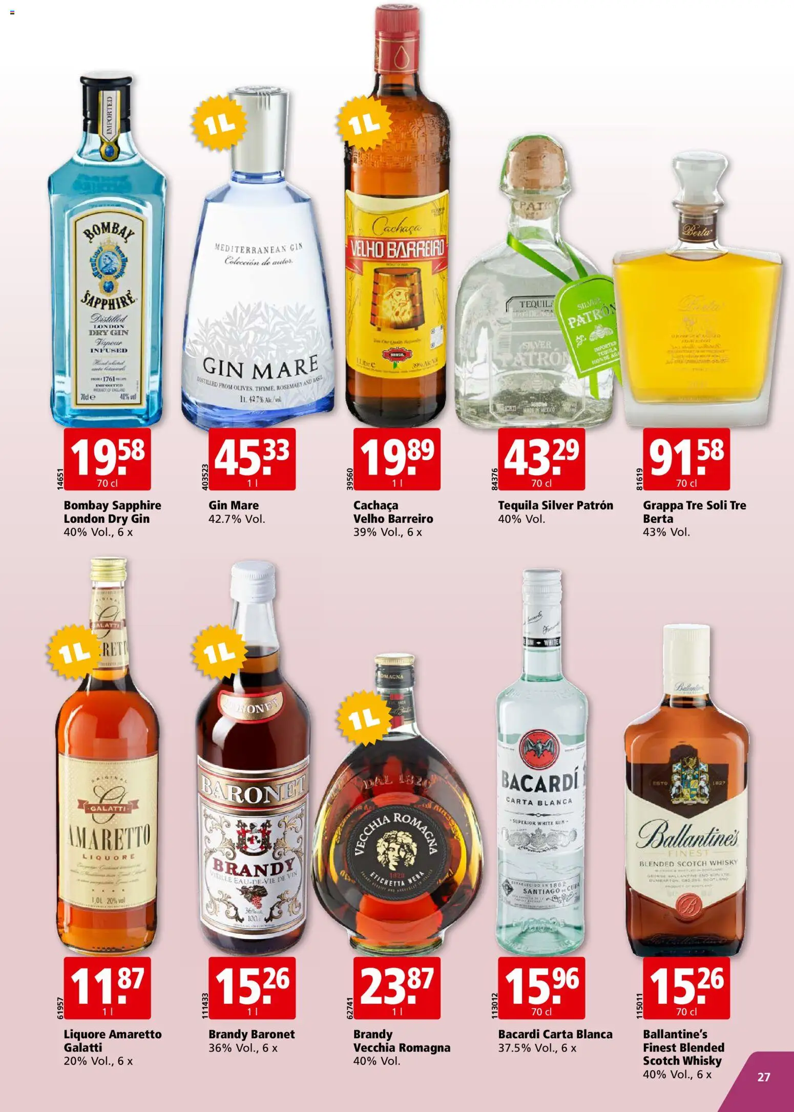 Aligro Aktionen – gültig ab 12.01.2026 | Seite: 27 | Produkte: Gin