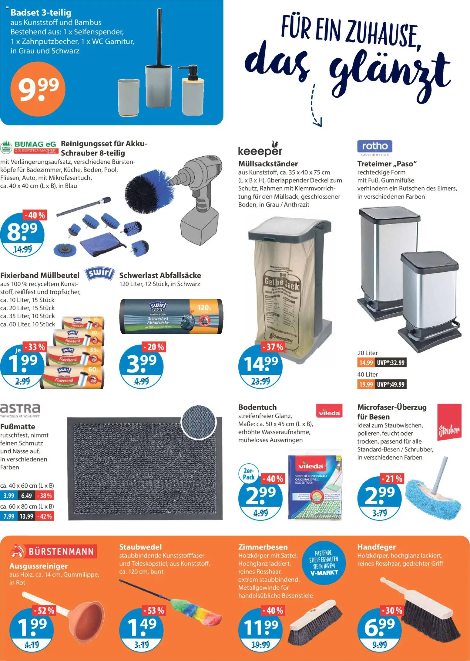 V-Markt - Hallertau / Oberpfalz – gültig ab 05.02.2026 | Seite: 17 | Produkte: Astra, Fußmatte